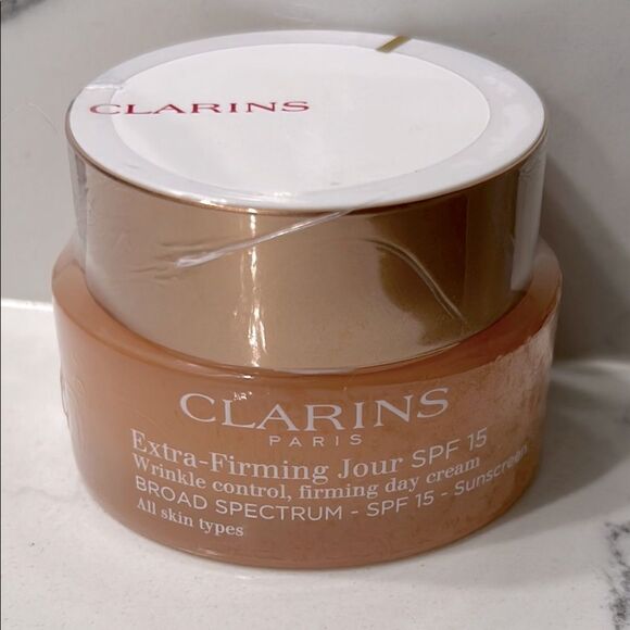 Clarins Extra-Firming Jour SPF 15 Day Cream - NWOB - Picture 2 of 4